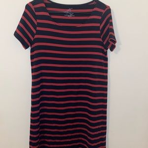 Joan Vass Cotton T-Shirt Dress
